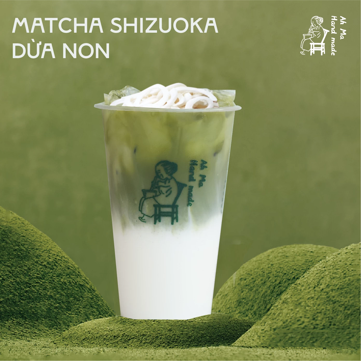 Matcha Shizuoka Dừa non
